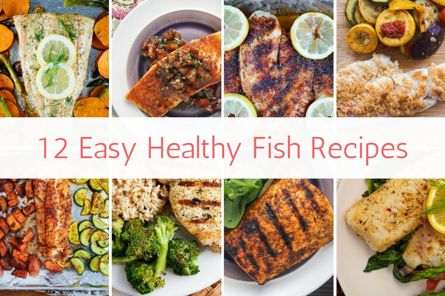 Fish Recipes Healthy
 12 Easy Healthy Fish Recipes Slender Kitchen