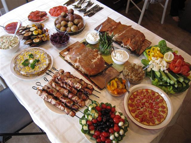 Food For Easter Dinner
 Ukrainian Easter Dinner Ukrainian Easter Bread Paska