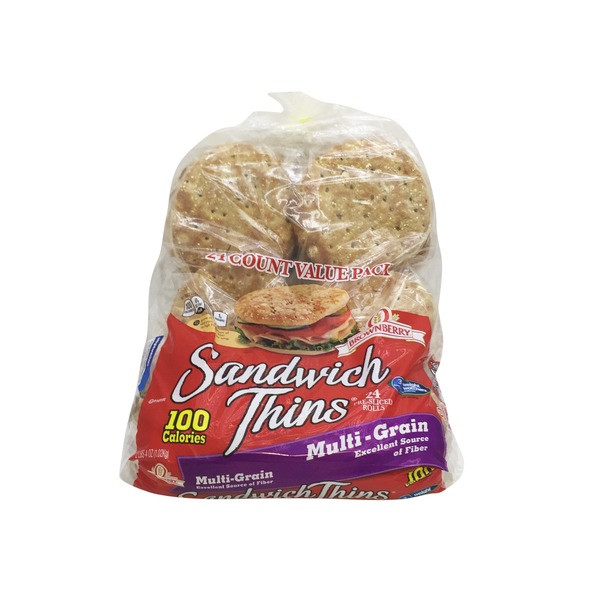 Franz Gluten Free Bread Costco
 Brownberry Arnold Oroweat Multigrain Sandwich Thins Value