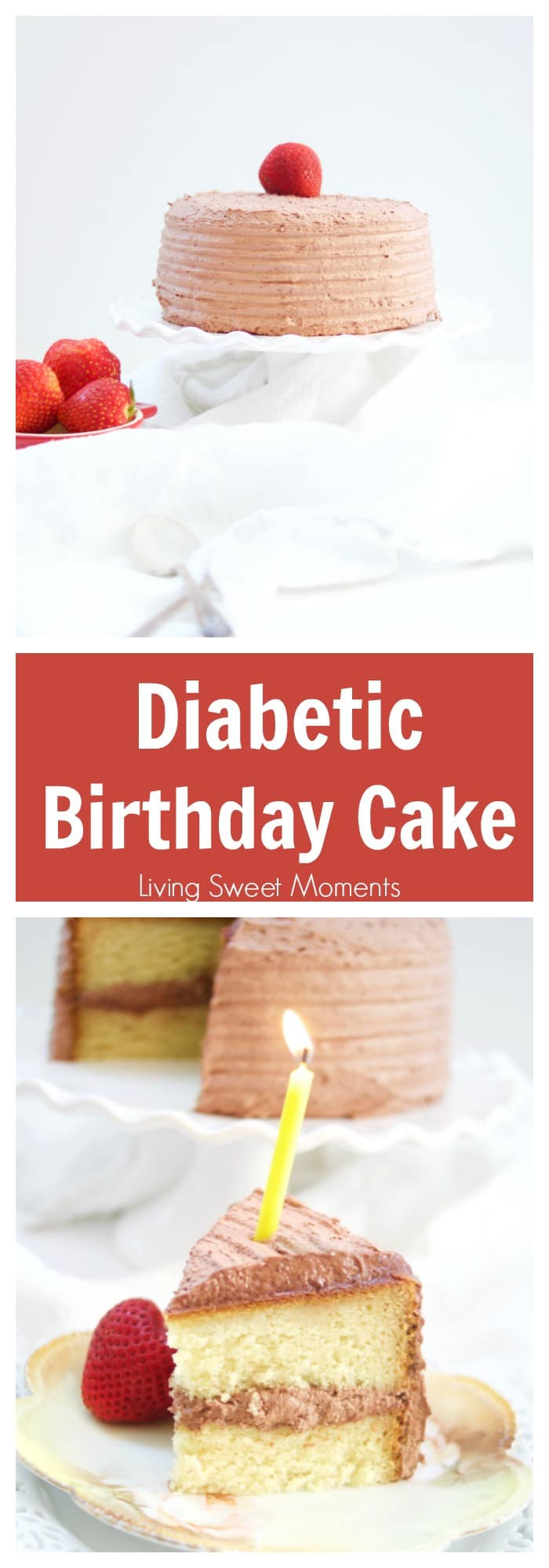 Free Diabetic Recipes
 Delicious Diabetic Birthday Cake Recipe Living Sweet Moments