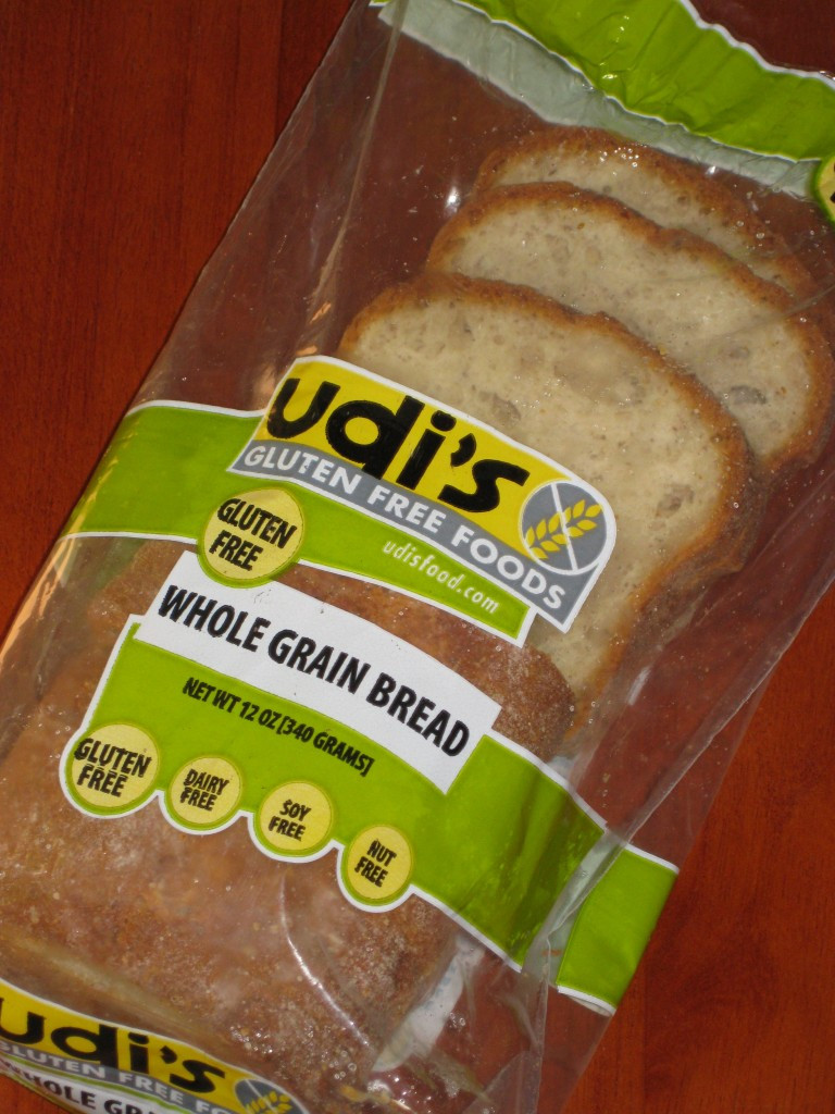 Frozen Gluten Free Bread
 Pleasantly Surprised by Udi’s Bread