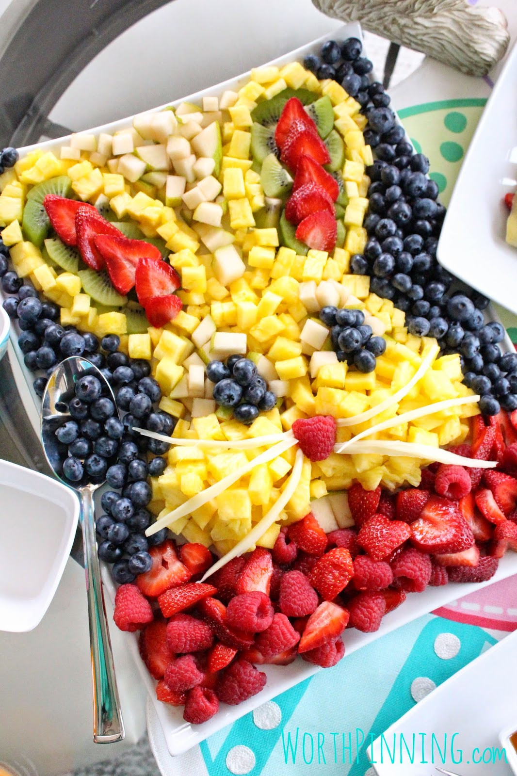 Fruit Salads For Easter Brunch
 Worth Pinning Bunny Head Fresh Fruit Platter