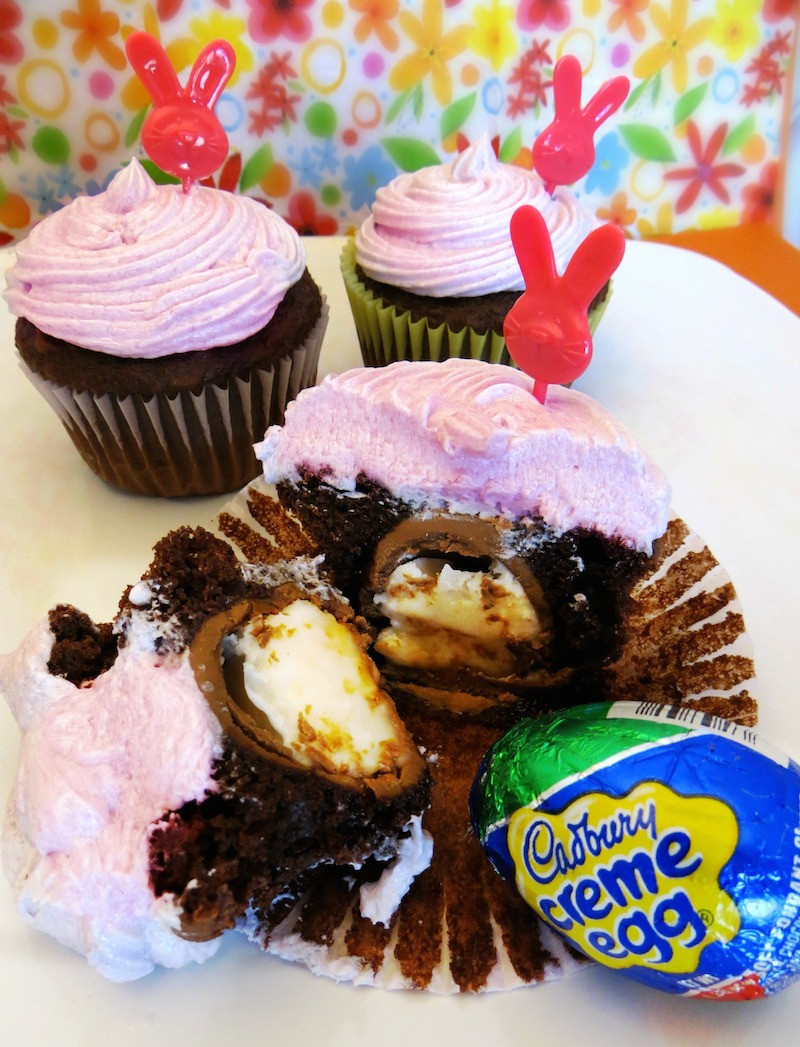 Fun Easter Desserts
 Cadbury Creme Egg Cupcakes Recipes Fun Easter Dessert For