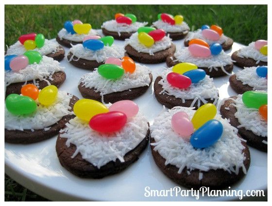 Fun Easy Easter Desserts
 Bird s Nest Cookies Are Cute Easter Desserts