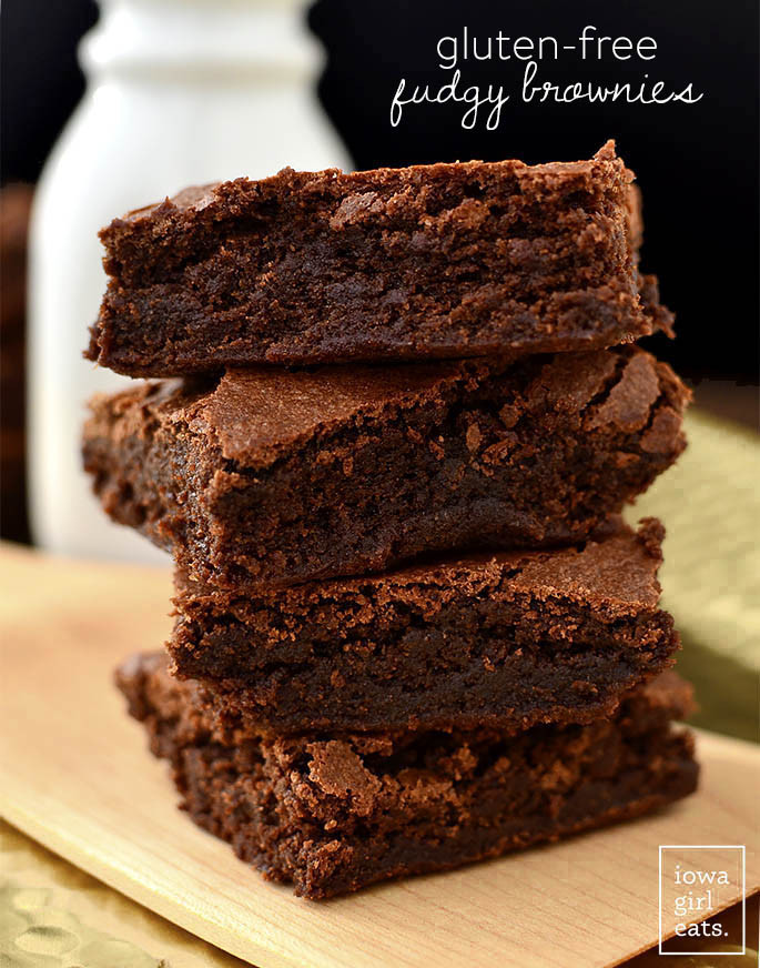 Gluten And Dairy Free Brownies
 Gluten Free Fudgy Brownies Iowa Girl Eats