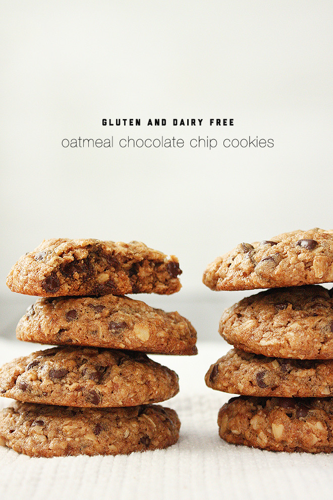 Gluten And Dairy Free Chocolate Chip Cookies summer harms gluten and dairy free oatmeal chocolate chip