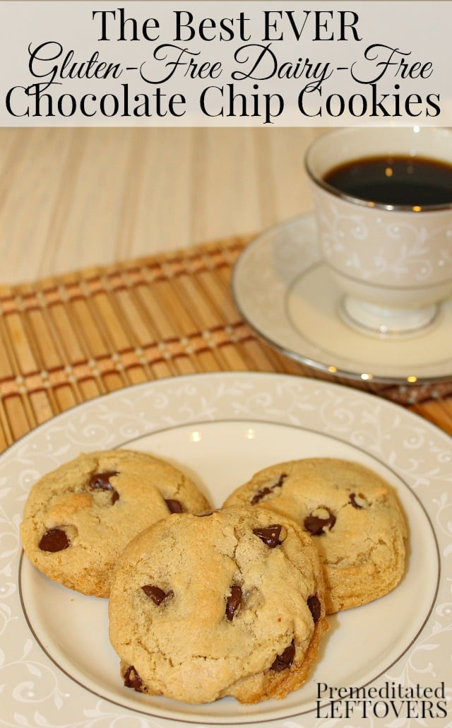 Gluten And Dairy Free Cookie Recipes
 Gluten Free Dairy Free Chocolate Chip Cookies Recipe