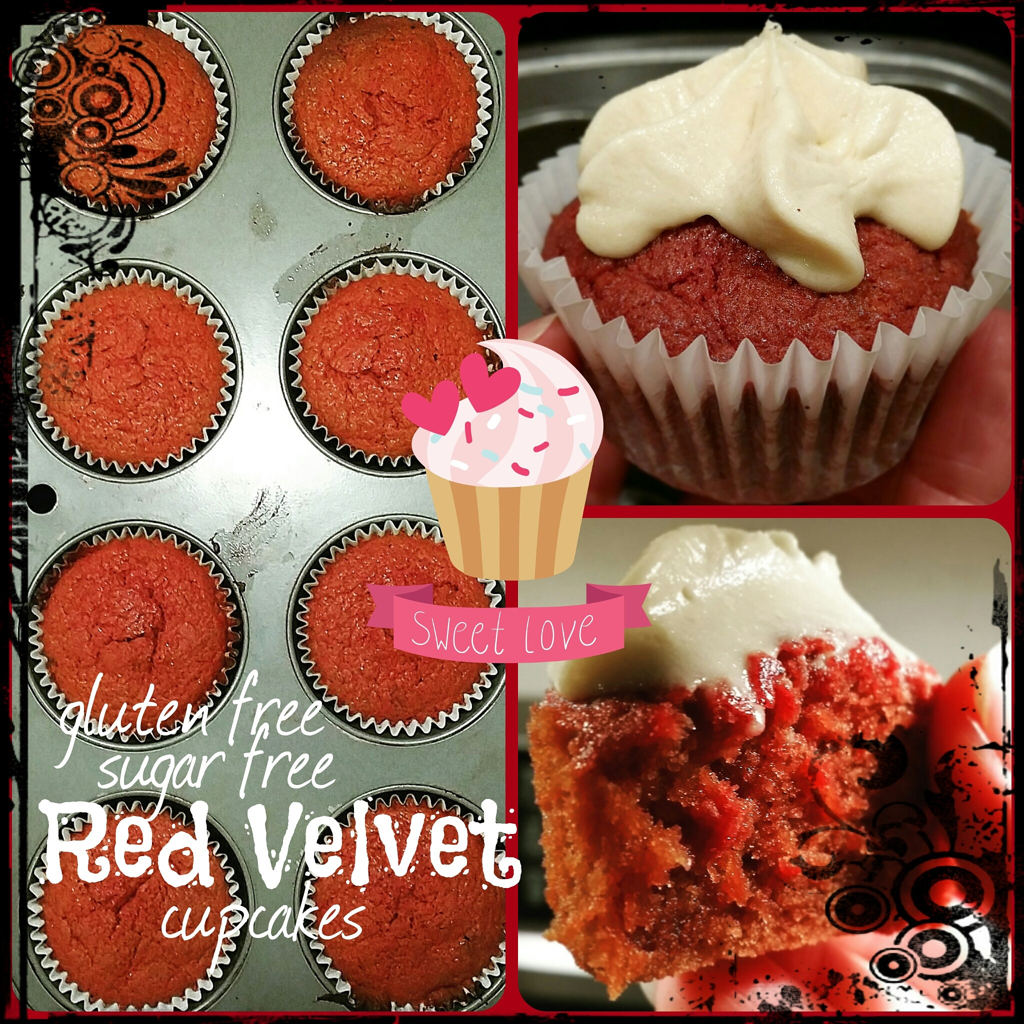 Gluten And Dairy Free Cupcakes
 Beet Red Velvet Cupcakes Gluten Sugar and Dairy Free