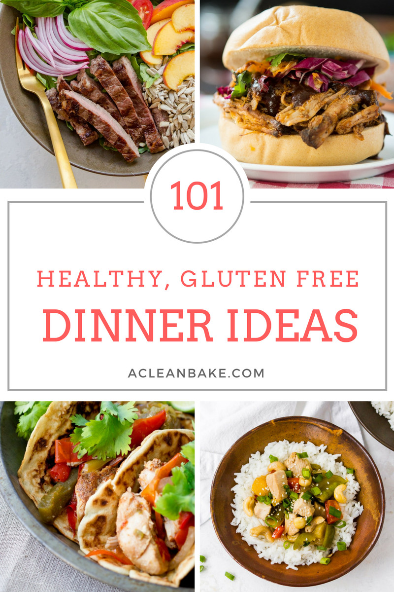 Gluten And Dairy Free Dinner Recipes
 101 Healthy Gluten Free Dinner Ideas Tips for Starting