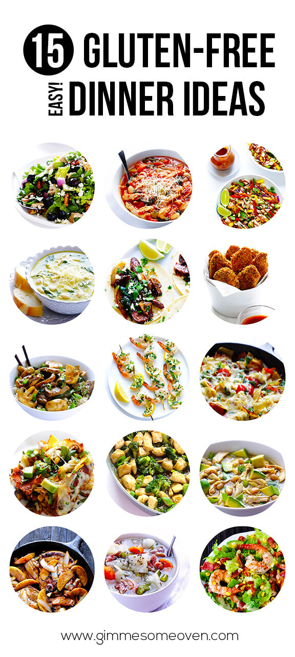 Gluten And Dairy Free Dinners
 15 Gluten Free Easy Dinner Ideas