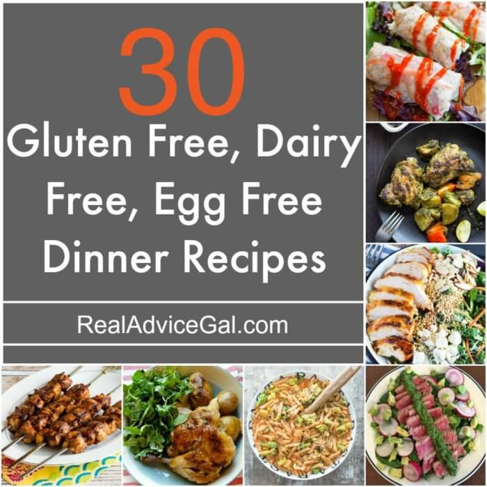 Gluten And Dairy Free Dinners
 Gluten Free Dairy Free Egg Free Recipes Madame Deals