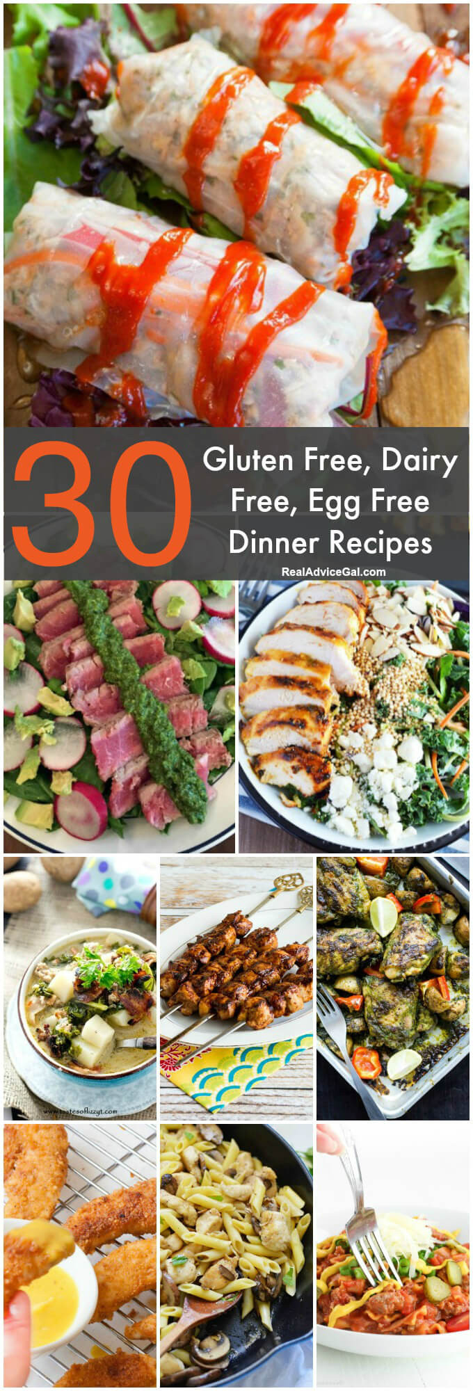 Gluten And Dairy Free Dinners
 Gluten Free Dairy Free Egg Free Recipes Madame Deals