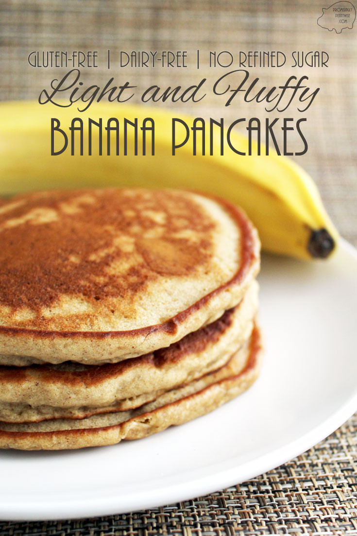 Gluten And Dairy Free Pancakes
 Light and Fluffy Banana Pancakes Gluten Free My