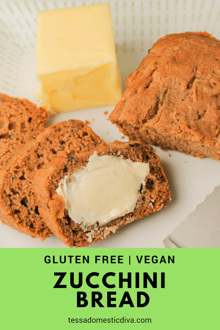 Gluten Dairy Free Bread
 Gluten Free Zucchini Bread Dairy Free & Vegan Tessa