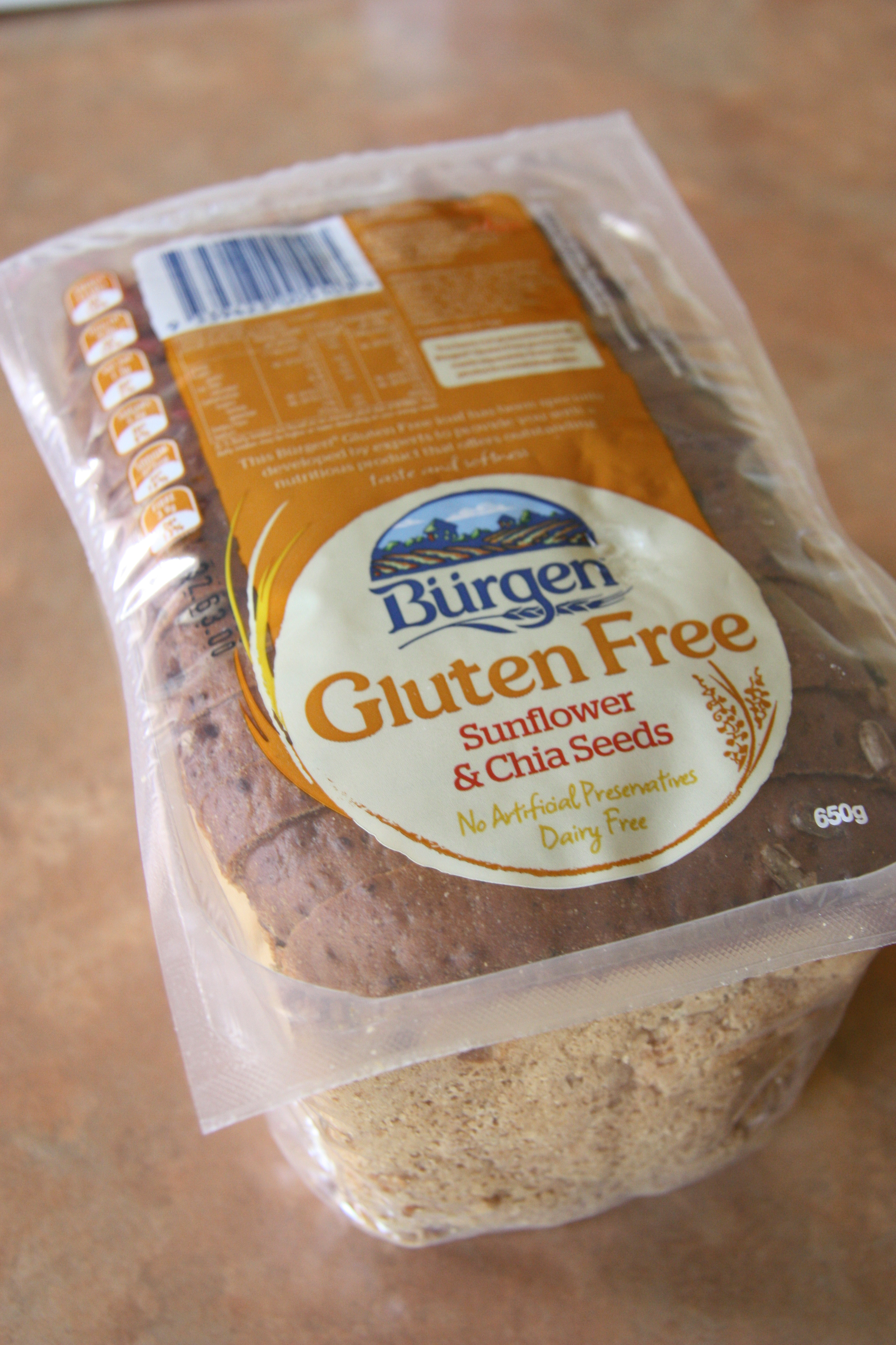Gluten Free And Dairy Free Bread
 Burgen Sunflower & Chia Seeds Gluten Free Bread Review
