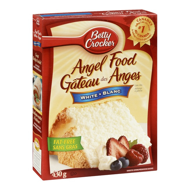 Gluten Free Angel Food Cake Mix
 Betty Crocker Angel Food Cake Mix White