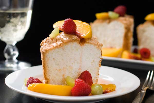 Gluten Free Angel Food Cake Mix
 Gluten Free Angel Food Cake with Peach Sangria Sauce Recipe