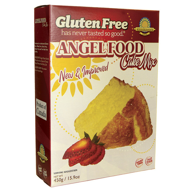 Gluten Free Angel Food Cake Mix
 Kinnikinnick Foods Angel Food Cake Mix 15 9 oz Box