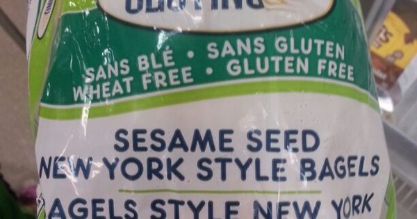 Gluten Free Bagels New York
 Product Glutino gluten free sesame seed new york style