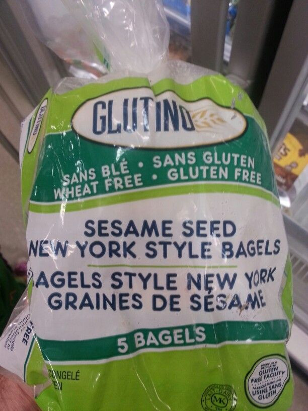 Gluten Free Bagels New York
 Product Glutino gluten free sesame seed new york style