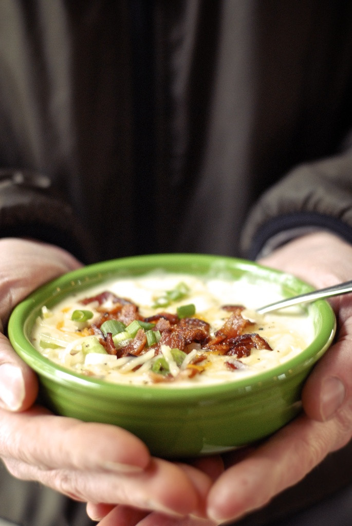 Gluten Free Baked Potato Soup
 Loaded Baked Potato Soup kumquat