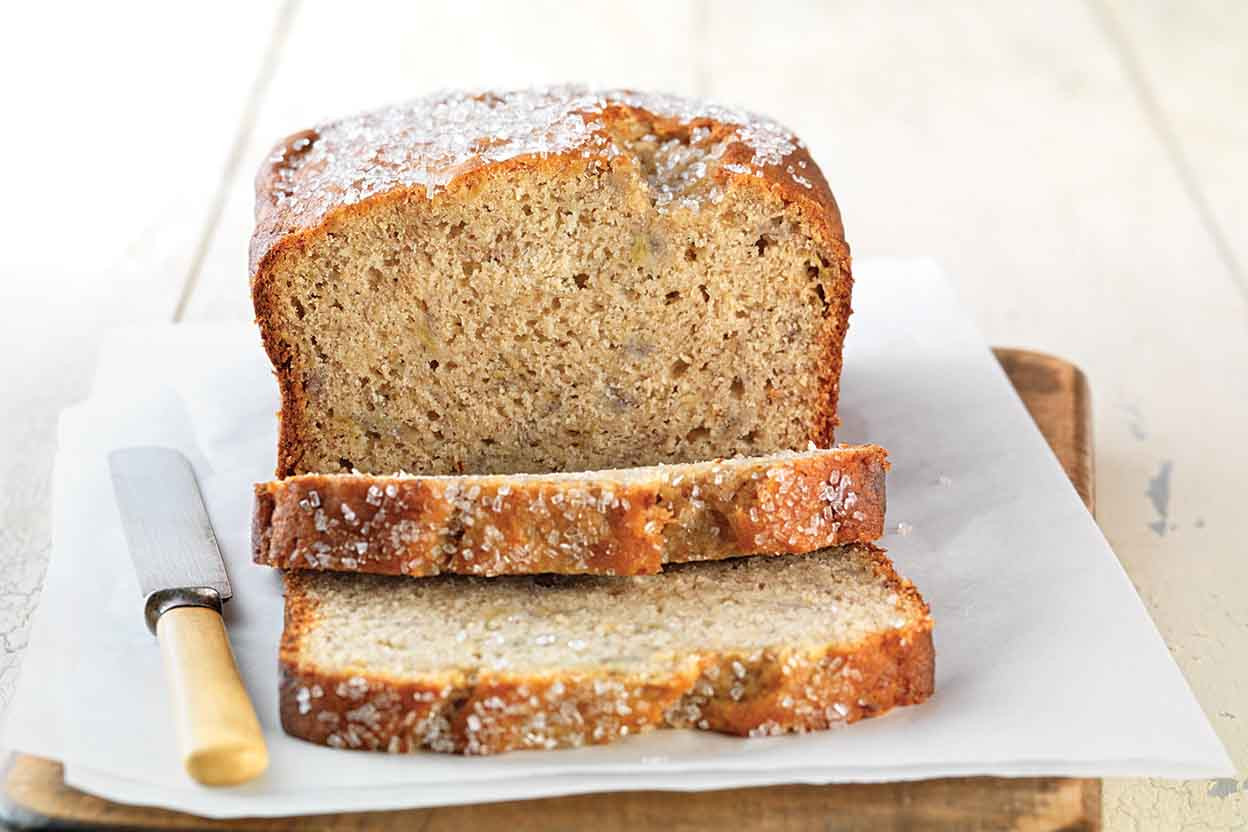 Gluten Free Banana Bread Recipe
 Gluten Free Quick & Easy Banana Bread made with baking mix