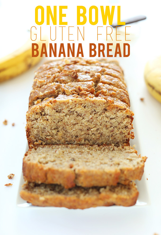 Gluten Free Banana Bread Recipe
 1 Bowl Gluten Free Banana Bread