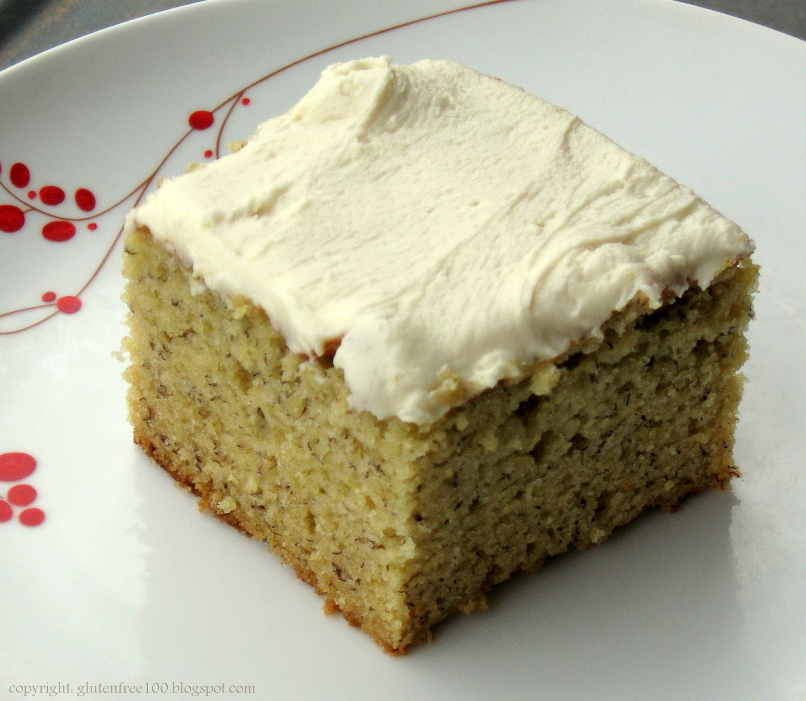 Gluten Free Banana Cake
 Gluten Free Banana Cake with Browned Butter Frosting Recipe