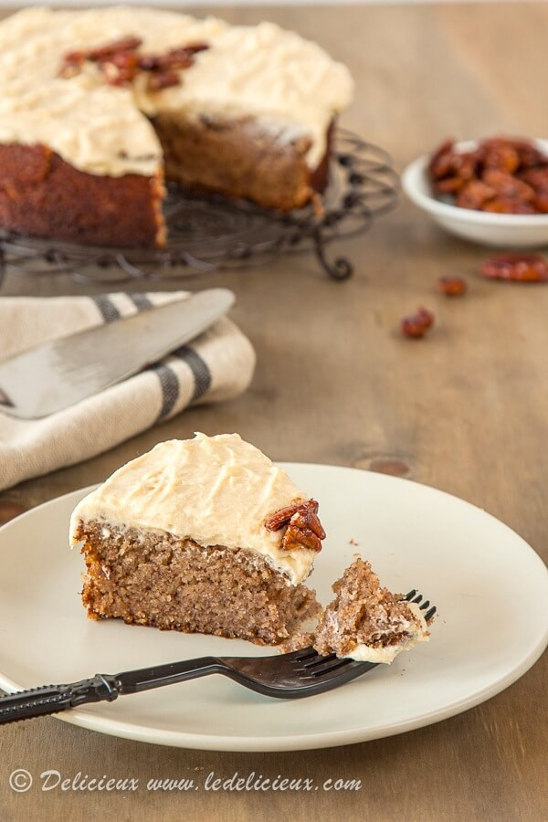 Gluten Free Banana Cake
 Gluten free Banana Cake with Cinnamon Cream Cheese Frosting