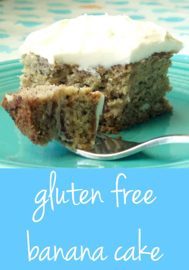 Gluten Free Banana Cake
 Banana Cake Gluten Free The Pretty Bee