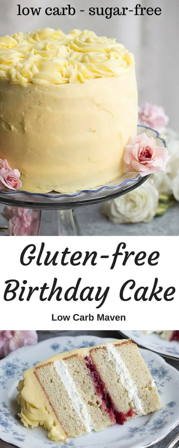 Gluten Free Birthday Cake Recipes
 Best Gluten Free Low Carb Birthday Cake Recipe Sugar free