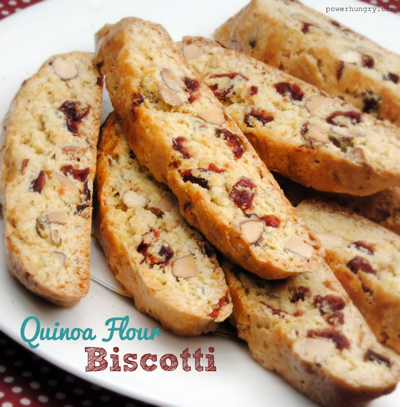 Gluten Free Biscotti
 Quinoa Flour Biscotti Gluten Free