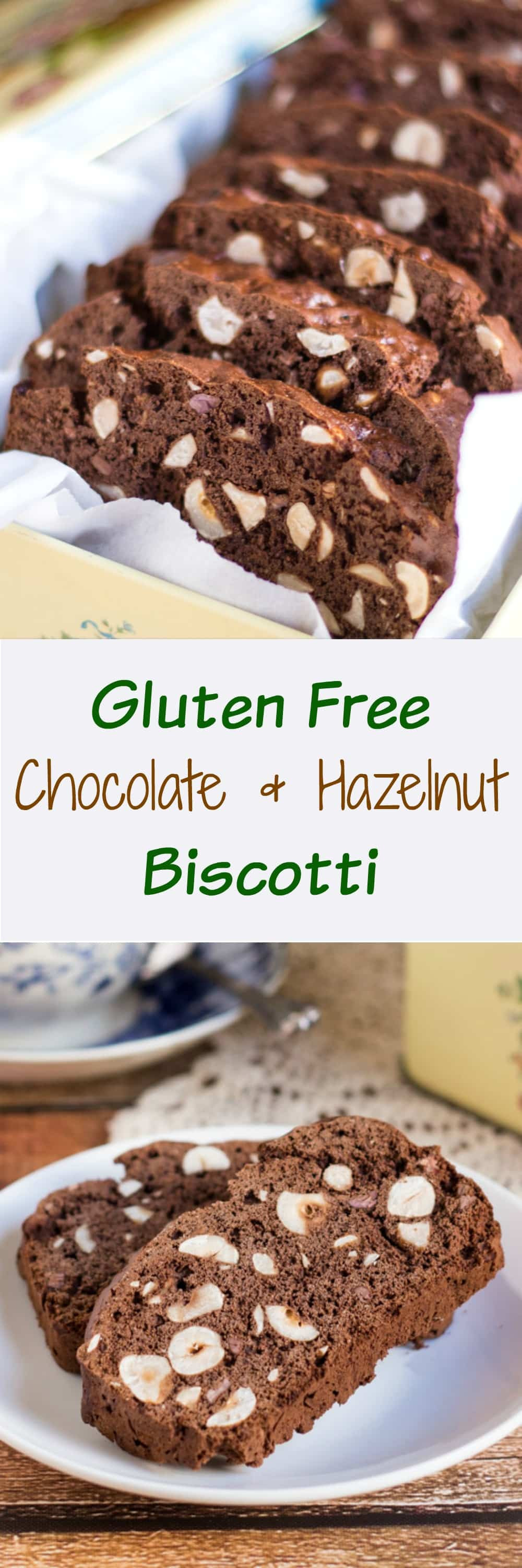 Gluten Free Biscotti
 Easy Gluten Free Chocolate and Hazelnut Biscotti