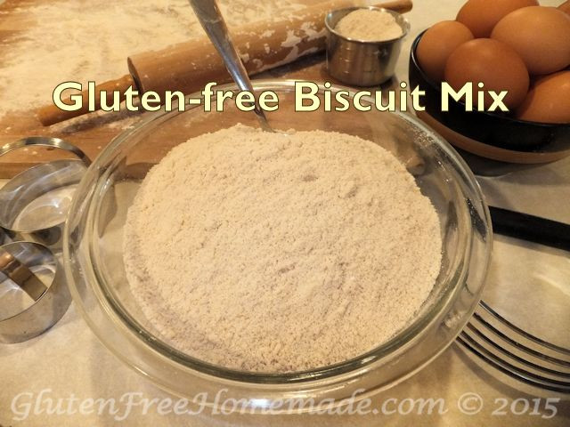 Gluten Free Biscuit Mix
 Homemade Gluten Free Biscuit Mix