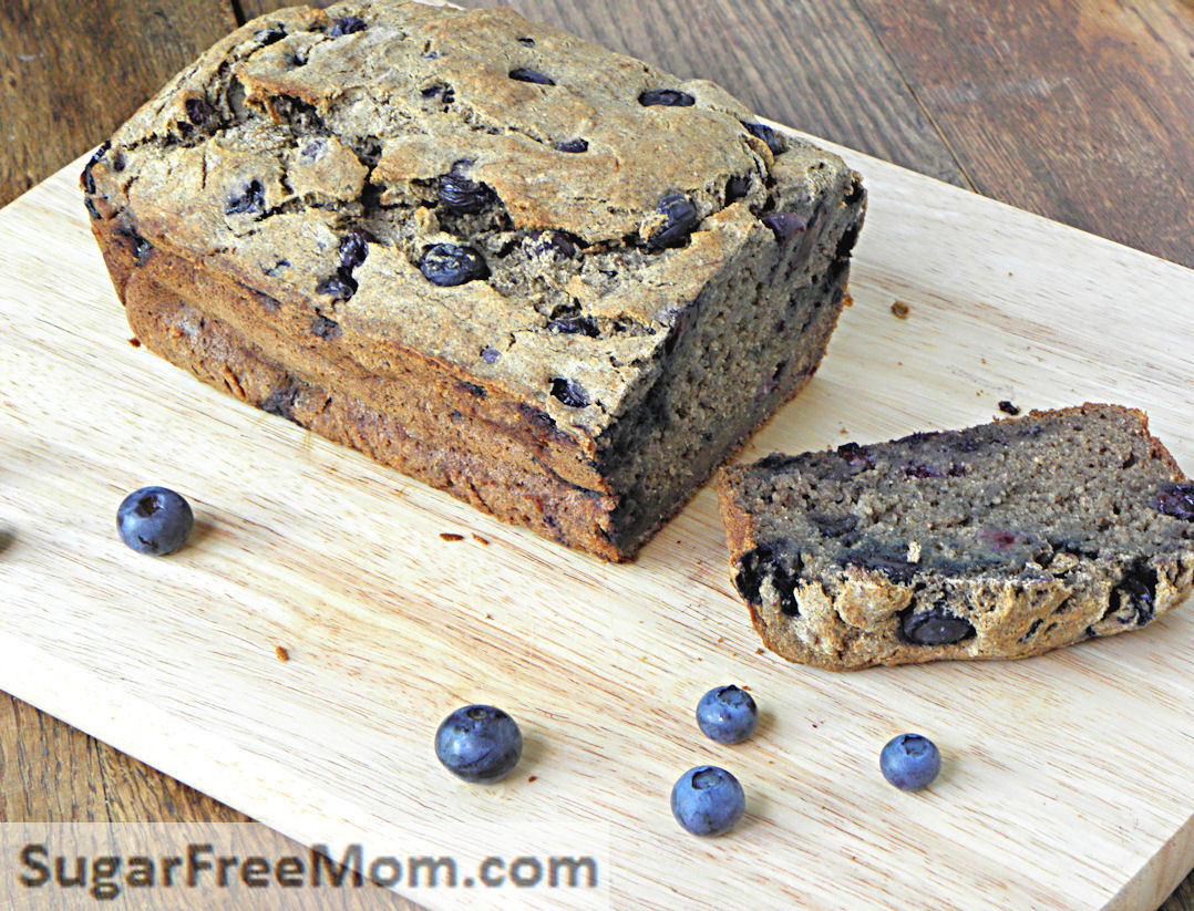 Gluten Free Blueberry Bread
 Gluten Free Blueberry Banana Bread No Sugar Added