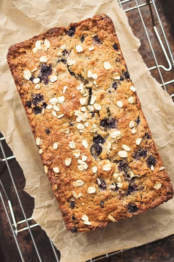 Gluten Free Blueberry Bread
 Gluten Free Blueberry Oatmeal Bread The Lemon Bowl