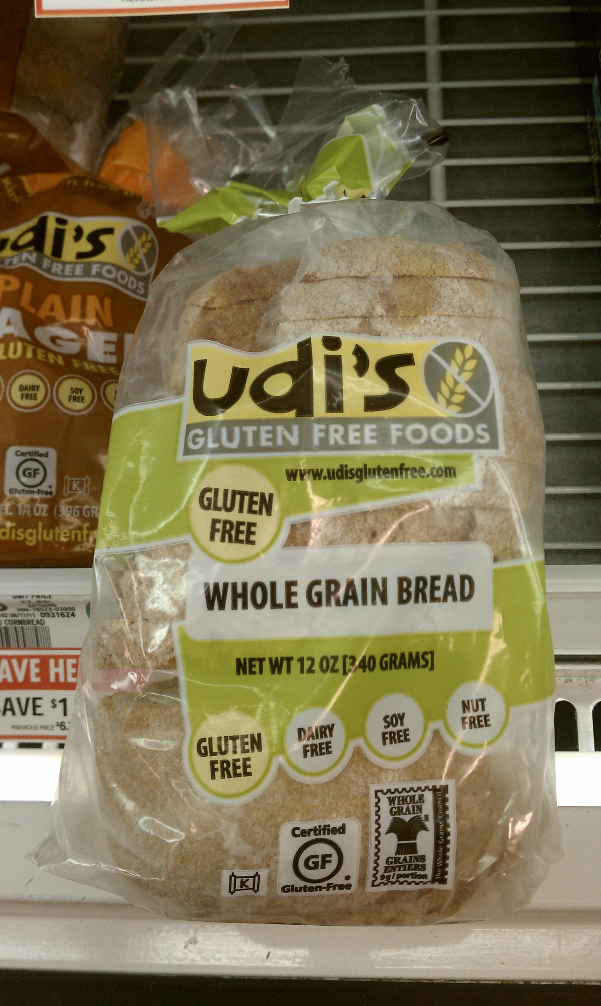 Gluten Free Bread At Publix
 I miss bread…