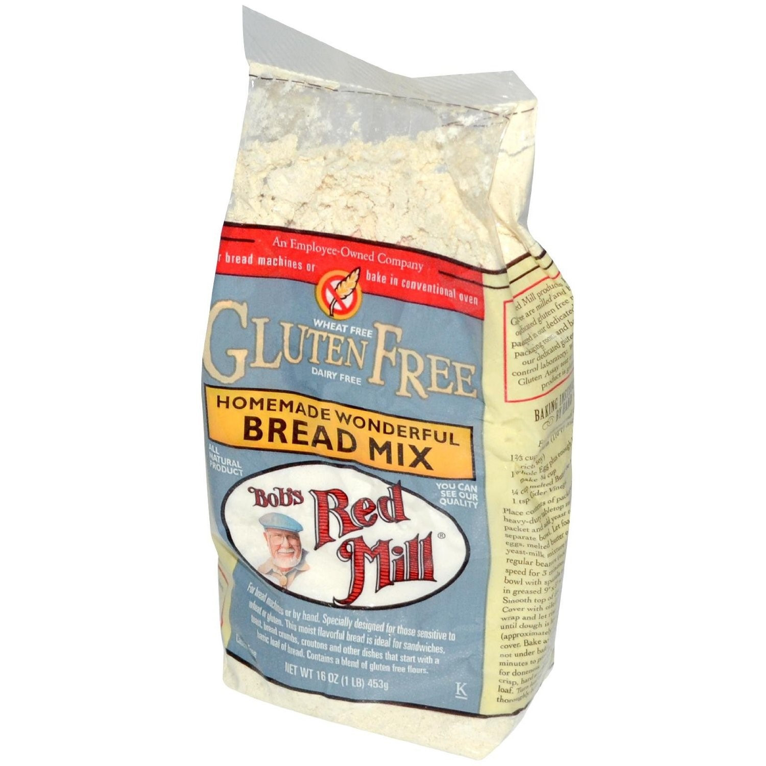 Gluten Free Bread Mix
 Bob s Red Mill Gluten Free Homemade Wonderful bread Mix