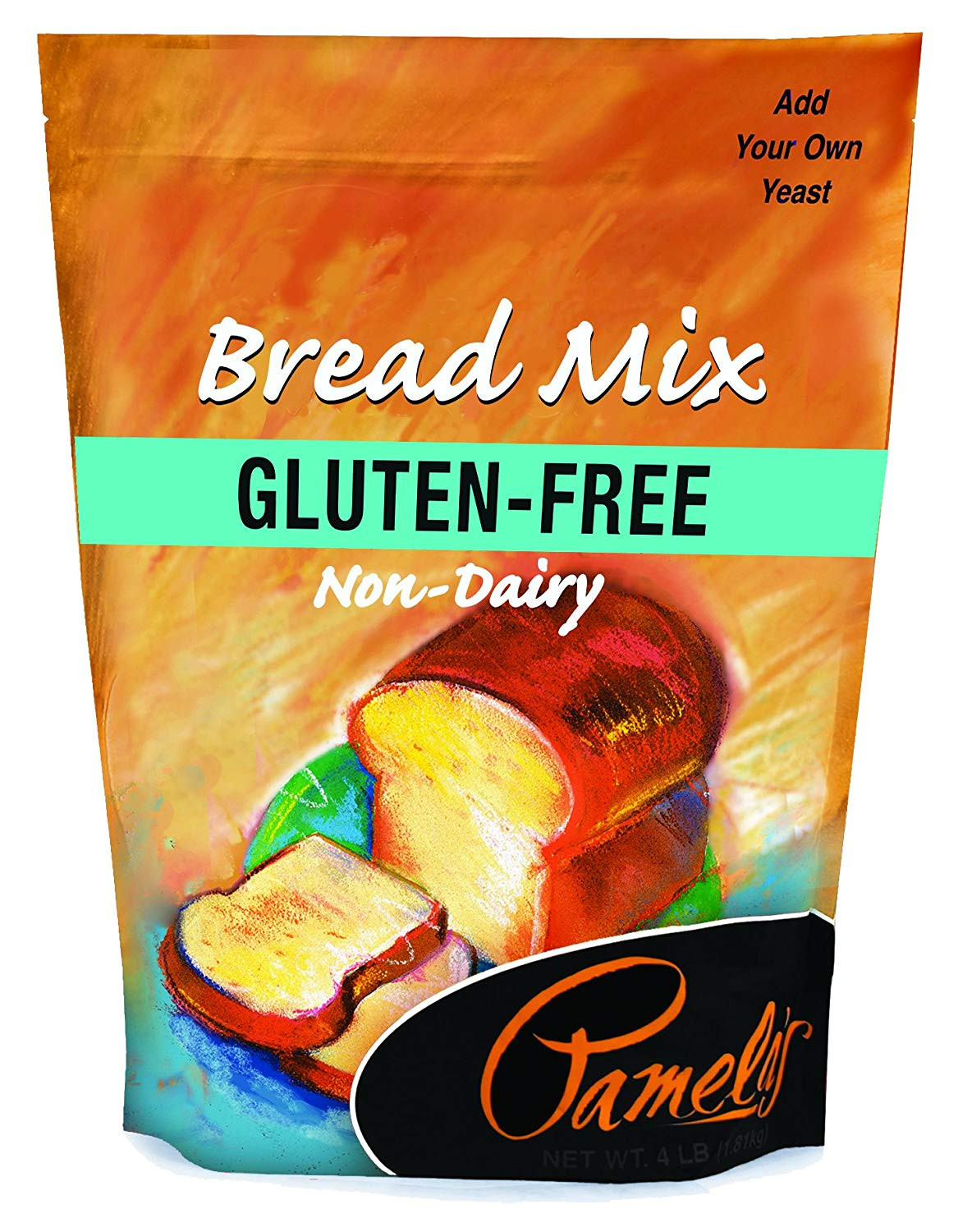 Gluten Free Bread Mix
 Pamela s Products Gluten free Bread Mix 4 Pound Bags