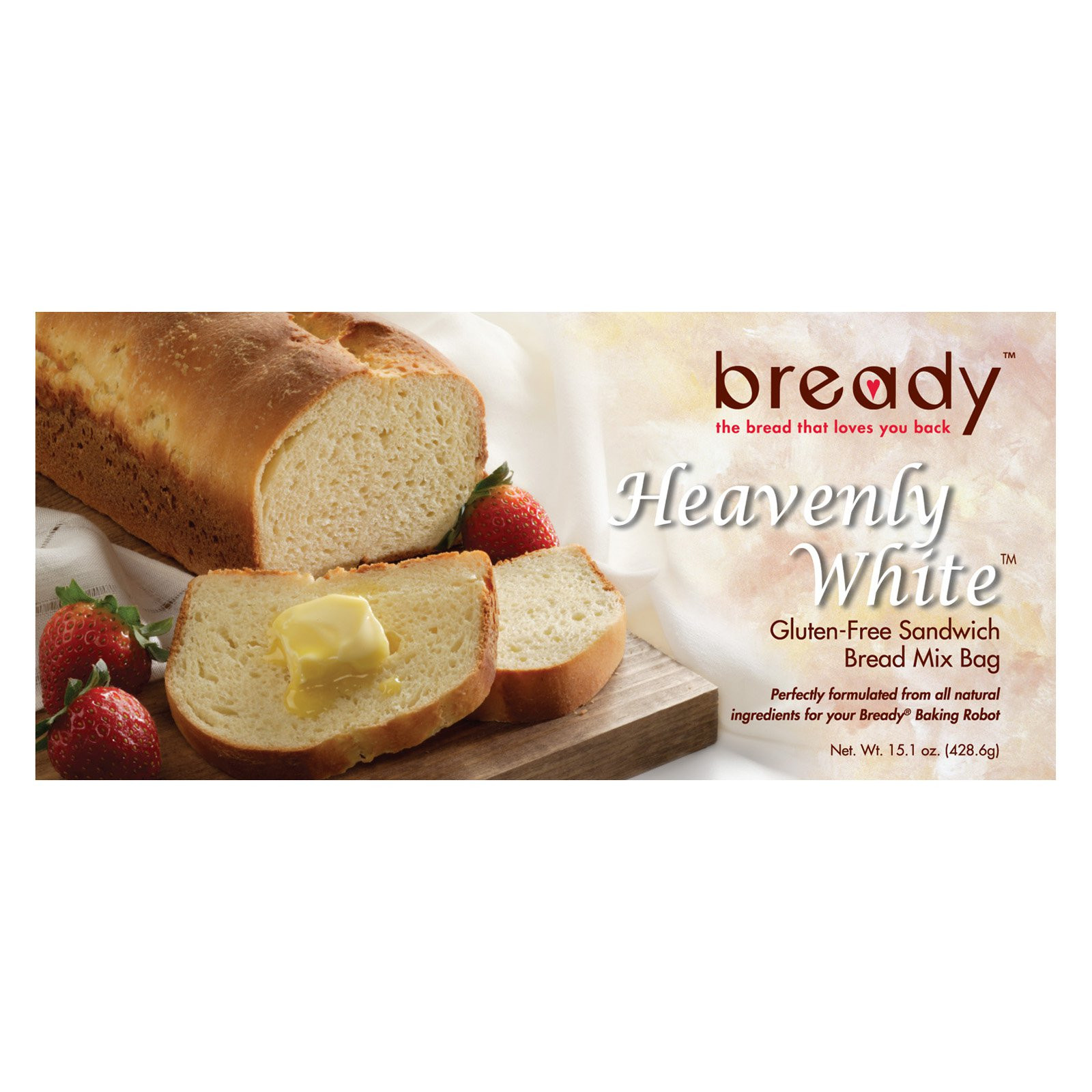 Gluten Free Bread Mix
 Bready Heavenly White Gluten Free Sandwich Bread Mix at