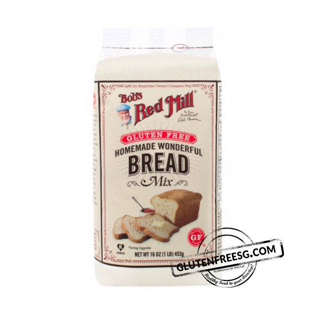 Gluten Free Bread Mix
 Bob s Red Mill GF Homemade Wonderful Bread Mix Gluten