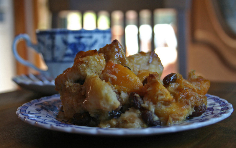Gluten Free Bread Pudding
 Gluten Free Bread Pudding with Peaches Columbia Gorge