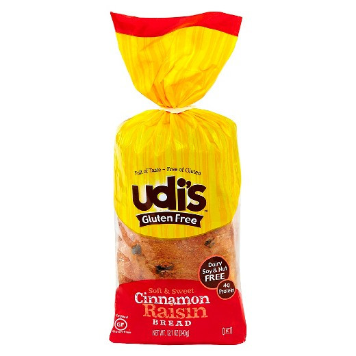 Gluten Free Bread Target
 Udi s Gluten Free Cinnamon Raisin Bread 12 oz Tar