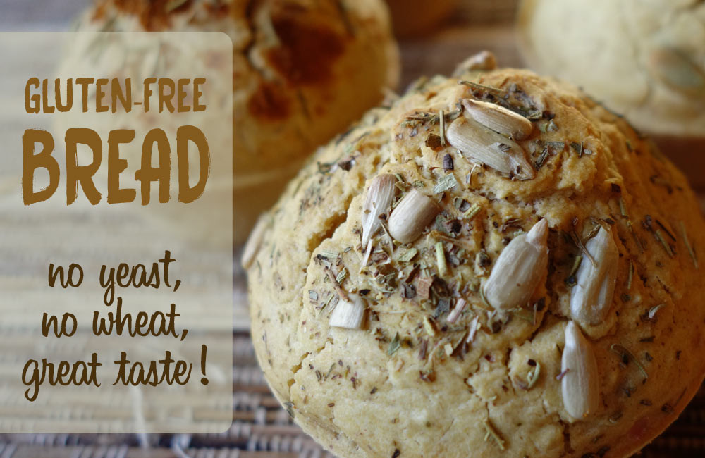 Gluten Free Bread Without Sugar
 Substitute for yeast in bread dough recipe with baking powder