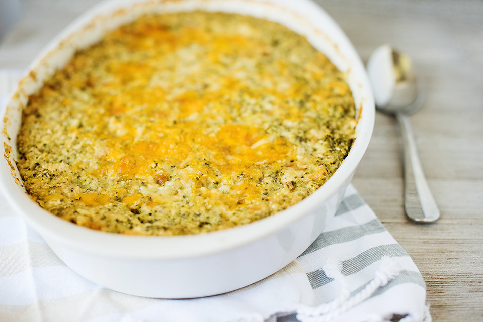 Gluten Free Broccoli Rice Casserole
 Cheesy Broccoli and Cauliflower Rice Casserole Grain Free