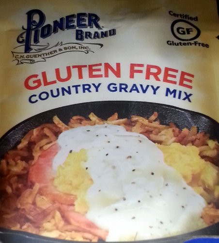 Gluten Free Brown Gravy
 Amazon Pioneer Brand Gluten Free Brown Gravy Mix 1