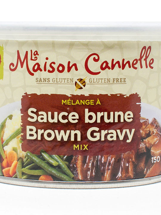 Gluten Free Brown Gravy
 Buy Gluten Free Brown Gravy Mix line Cannelle