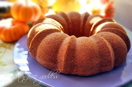 Gluten Free Bundt Cake Recipes
 GLUTEN FREE GODDESS Gluten Free Pumpkin Bundt Cake