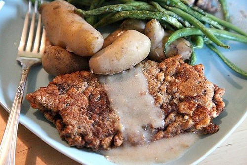 Gluten Free Chicken Fried Steak
 Gluten free Grass fed Chicken Fried Steak