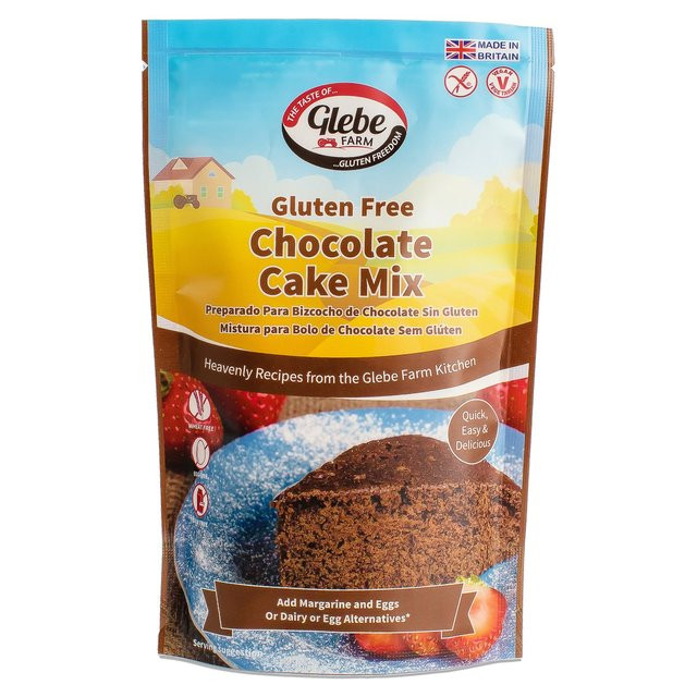 Gluten Free Chocolate Cake Mix
 Glebe Farm Gluten Free Chocolate Cake Mix 300g from Ocado